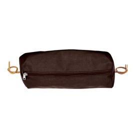 Weaver Leather Rectangular Nylon Cantle Bag, Large, Brown