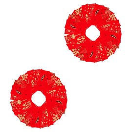 TEHAUX 2sets Red Envelopes Chinese Paper Packets Year Packets Luck Money Pockets 36pcs*2