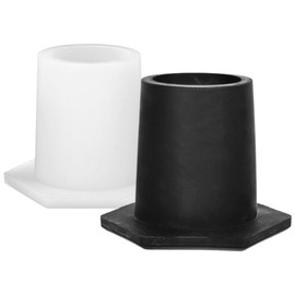 SUPVOX Patio Umbrella Cone 2pcs Table Umbrella Hole Ring Wedge Plug Umbrella Stabilizer Sleeve Umbrella Pole Adapter for 3 to 3.5 Inch Patio Table Hole