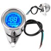 Tachometer Duokon Motorcycle LCD Meter Universal Speedometer Gauge Odometer Tachometer