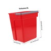 KOMBIUDA Portable Multifunctional Storage Bucket with Handle Large Capacity Household
