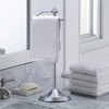 SunnyPoint Heavy Weight Metal Fingertip Towel Holder Stand for Bathroom,