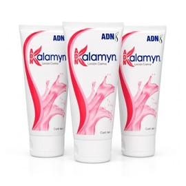 Kalamyn Loción Crema 180 mL 3 Pack | Fórmula Tipo Calamina con Óxido de Zinc, Alantoína y Alcanfor | Cuidado de la Piel | ADN Pharma Solutions