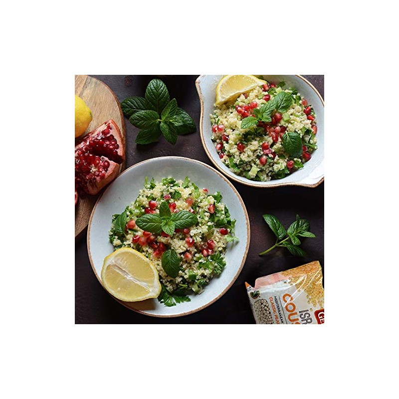 Gefen Israeli Classic Pearl Couscous, 8.8oz, All Natural Mediterranean Toasted