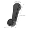 Gatuida 2pcs Durable Window Crank Handle Replacement for Car Easy
