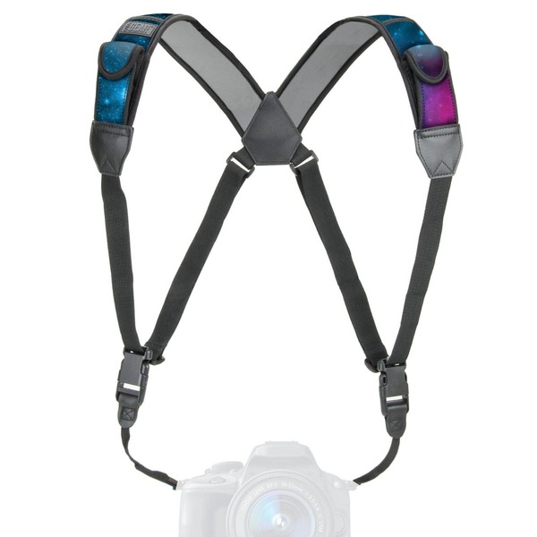 [USA Gear] DSLR Camera Strap Chest Harness with Quick Release