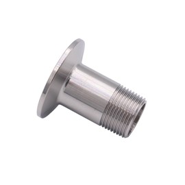 DERNORD Sanitary Male Threaded Pipe Fitting to TRI CLAMP (OD 50.5mm Ferrule) (Pipe Size: 3/4" NPT)