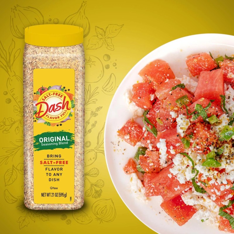 No Brand Dash Original Salt-Free Seasoning Blend 21 oz Large