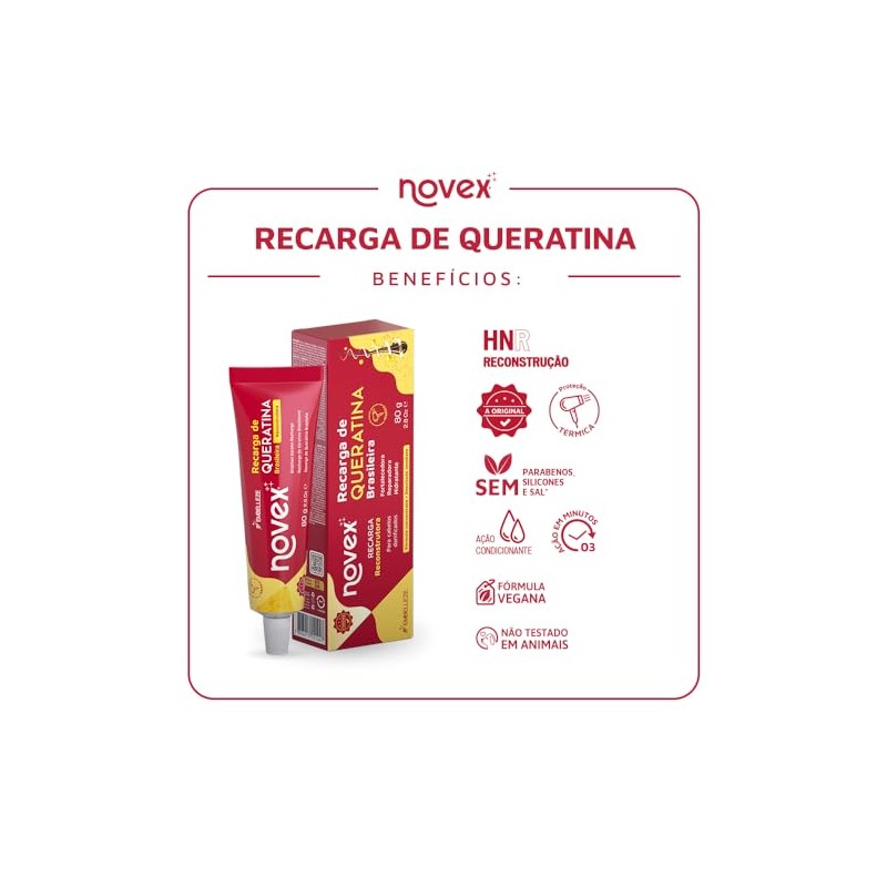 Brazilian Hair Tratment Keratin Recharge (Recarga de Queratina) by Embelleze