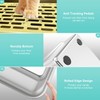 Stainless Steel Litter Box with High Side, XXL Extra Large