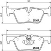 HELLA PAGID 355010601 Disc Brake Pad Set