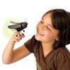 Folkmanis Mini Firefly Finger Puppet, Green, Black, 1 EA