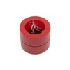 MAUL Magnetic Paperclip Holder, Ø 73mm, H66mm, Red