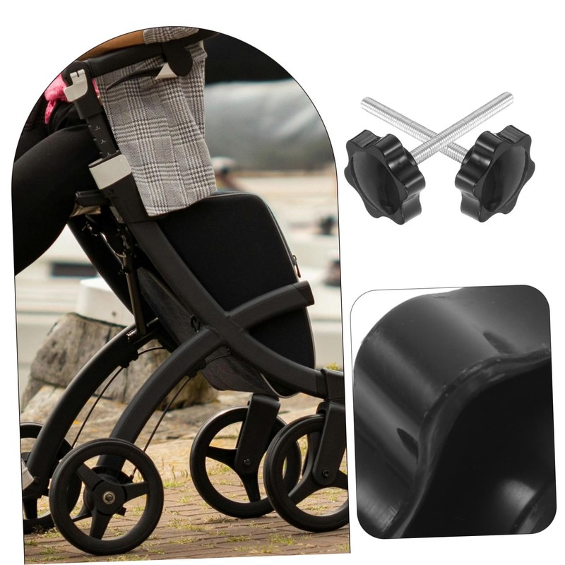 Healvian 1set Walker Replacement Knobs Pad for Enhanced Stability Drive