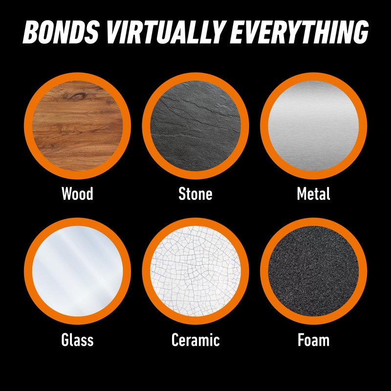 Gorilla Original Gorilla Glue, Brown, Waterproof Polyurethane Glue, 8 Ounce