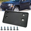 GZVKE Front Bumper License Plate Frame Mounting Bracket Tag Holder