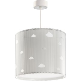 Dalber kinderlampe Pendelleuchte Hängelampe Wolken Sweet Dreams Grau, 26 x 26 x 23 cm