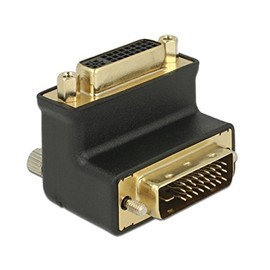 DeLOCK 65866 DVI-D DVI-I Black cable interface/gender adapter 65866, DVI-D, DVI-I, Male/Female, Black