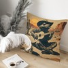 Funny Throw Pillow Covers 18x18, Western Cowboy Frog Decor