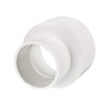 sourcing map 75mm x 50mm PVC Reducing Coupling Hub by