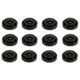 Box of 12 Black Miniature Flag Stands, Holders for Almost All Mini 4"x6" Stick Flags with 3/16" or 5 mm Diameter Flag Staffs