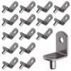 SDTWZW 5mm Shelf Pegs L-Shaped Cabinet Support Pins Bracket Style