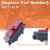 Mtanlo 10X ON-OFF IGNITION KILL SWITCH For Husqvarna Chainsaw 362