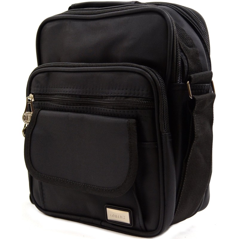 Mens/Ladies Smooth Canvas Style 'Small Messenger' Work/Travel Shoulder Bag -