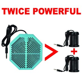 Cell Spa 2 Pack CS-900 Twice Powerful 6.5" x 5.5" Ion Detox Foot Bath Arrays Coil Stainless Steel Aqua Ionic Cleanse Array Compatible With Most 1/4" Plug Type Detox Machines (UNSCENTED)