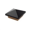 Deckorators 4 in. x 4 in. Victoria Black High Point