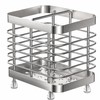 Stainless Steel Toothbrush Holder for Bathroom – 2-Slot Wall-Mounted Organizer