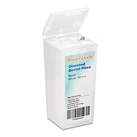 Practicon SmileGoods Hilo Dental sin Encerar Nailon 200 Yardas