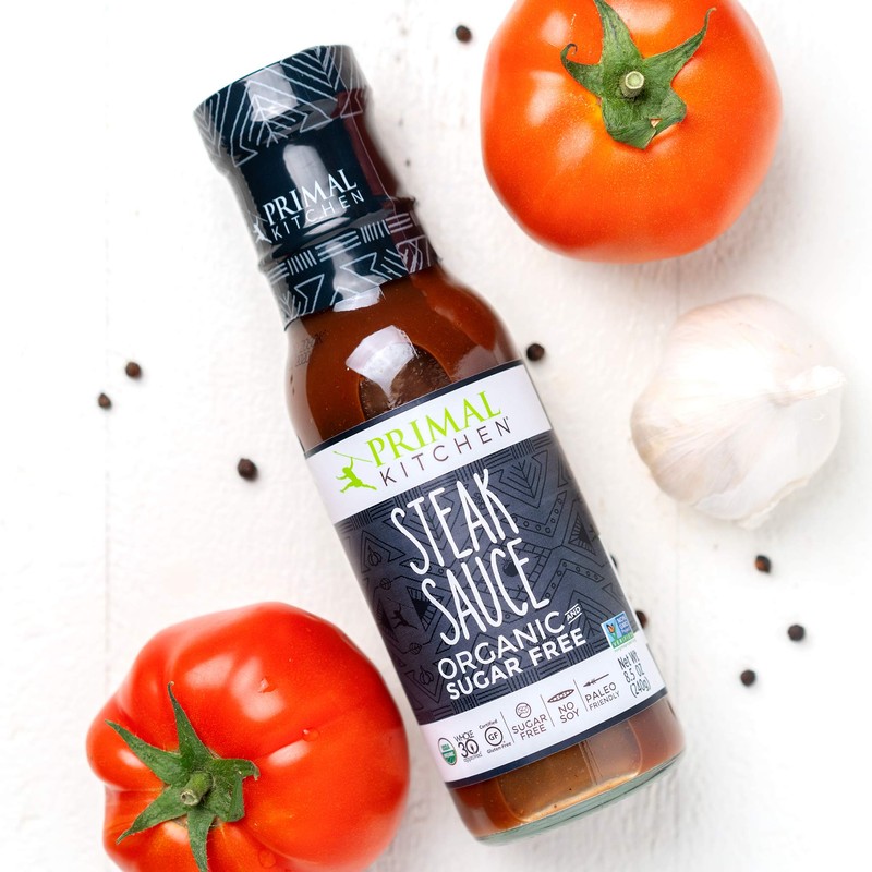Primal Kitchen Organic Original BBQ, Golden BBQ & Steak Sauce