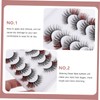 Healeved Natural Durable Eyelash Extensions 5 Pairs Lash Clusters for