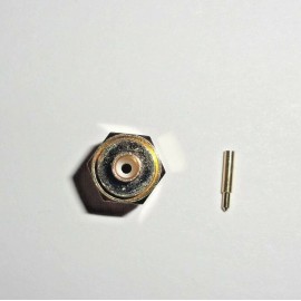 SV Microwave SMA Male Plug Straight Solder -.085" Semi-Rigid Cable Connector, Delta