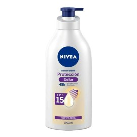 Crema Corporal Nivea Protección Solar Vitamina Fps 1lt Neutra