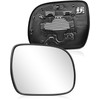 TOP-MAX Passenger Side Mirror Glass Replacement for Lexus RX330 2004-2006|