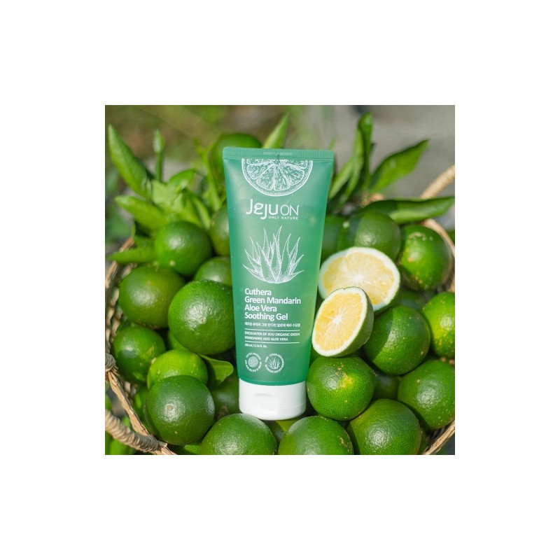 Jeju On Cutera Green Tangerine Aloe Vera Soothing Gel 200ml