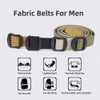 parhen - Cinturones de trabajo de nailon para hombre, cinturón