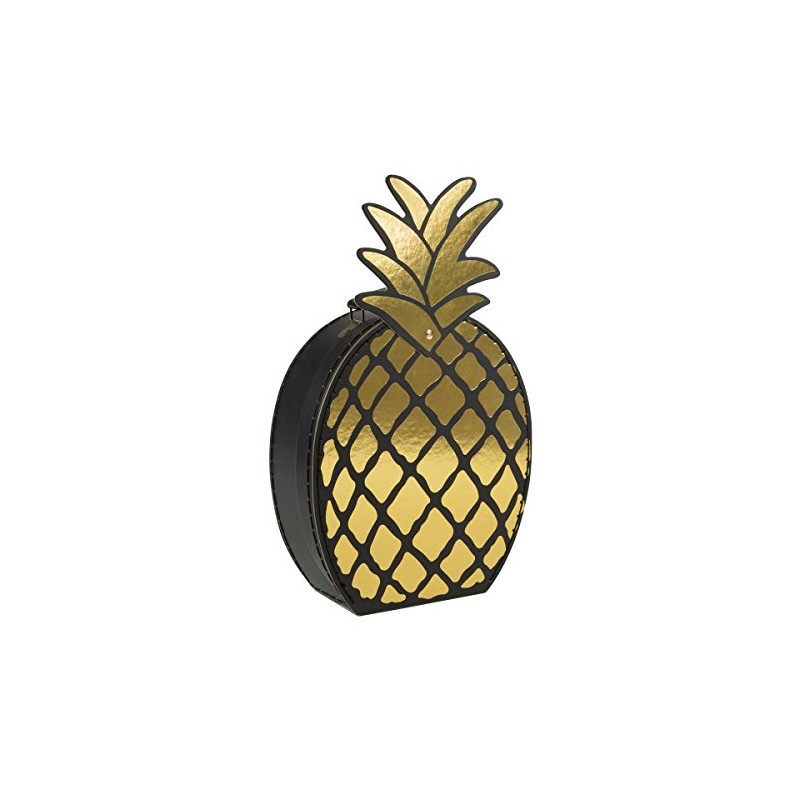 Sass & Bell Gold Pineapple Suitcase