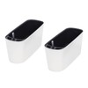 Kaichenyt 2 Sets Self Watering Planter Pots, w/Water Level Gauges,