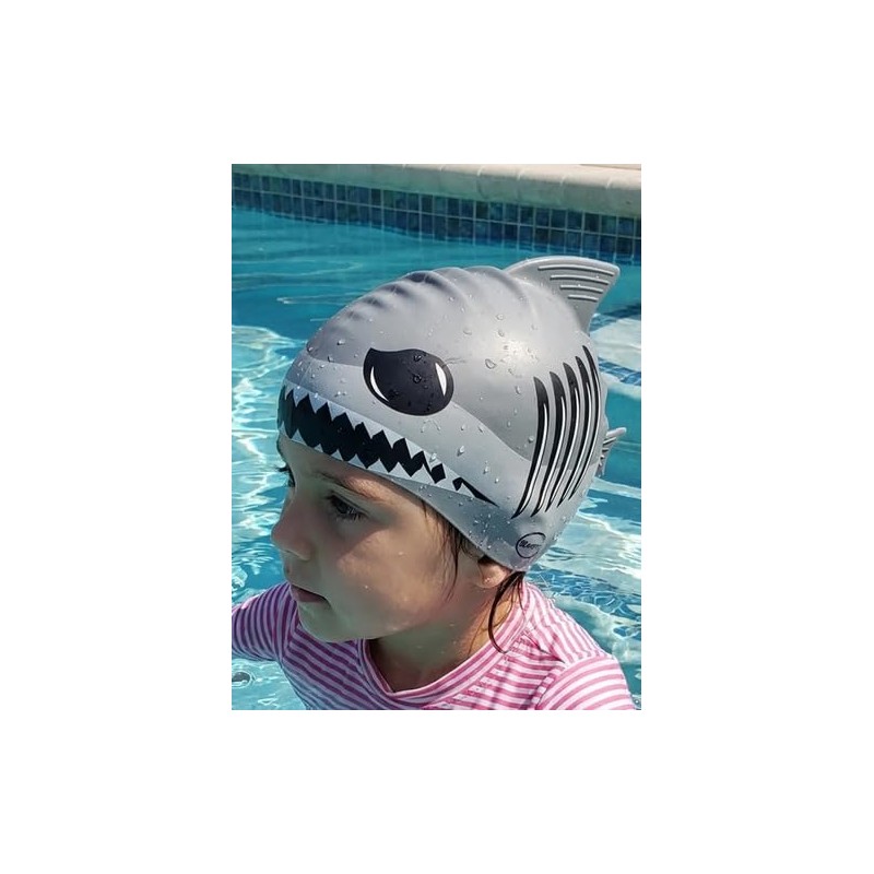 Maxfit Gorro de Natación Silicona Profesional, Gorro de Natacion Niño