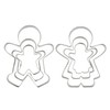 Funny Gingerbread Man Cookie Cutters, Boy and Girl Cookie Cutter