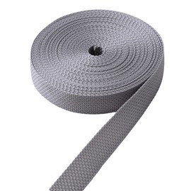 IPEA Super Resistant Polypropylene Roller Shutter Belt - 7.5 Meters Length - Made in Italy - Rope for Windows and Doors - Width 20 mm - Grey
