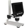 Omegon Digitalmikroskop DigiStar, 1x-600x Zoom, 4,3 Zoll HD-LCD Farbdisplay, integrierte