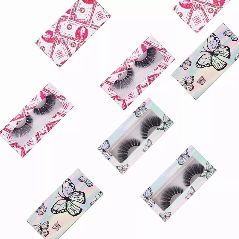 Voittozege Caja De Embalaje Voittozege Para 50 Pestañas Con Bandeja