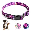 Jestrem Dog Collar, Cute Adjustable Soft and Comfortable with Printed