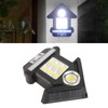 Solar Street Light House Shape ABS LED Motion Sensing Solar