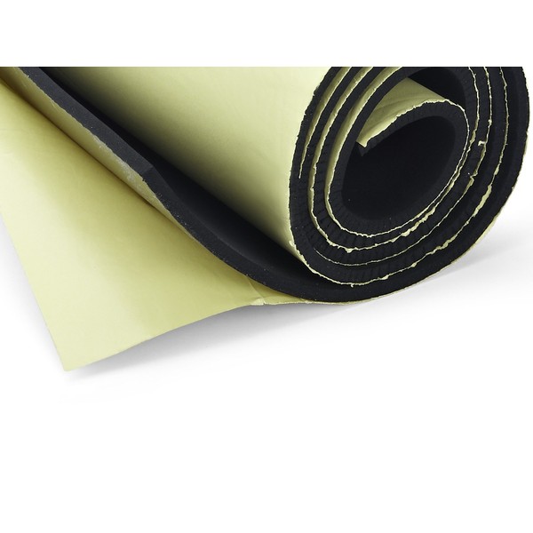 Primode Sponge Neoprene Roll, with Adhesive Bottom, for Multi Purpose Use, 1/8 Thick X 14 Wide X 58 Long