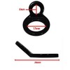 P1Tools Dirt bike Tie Down Strap Rings for Motorcycle Dirtbike